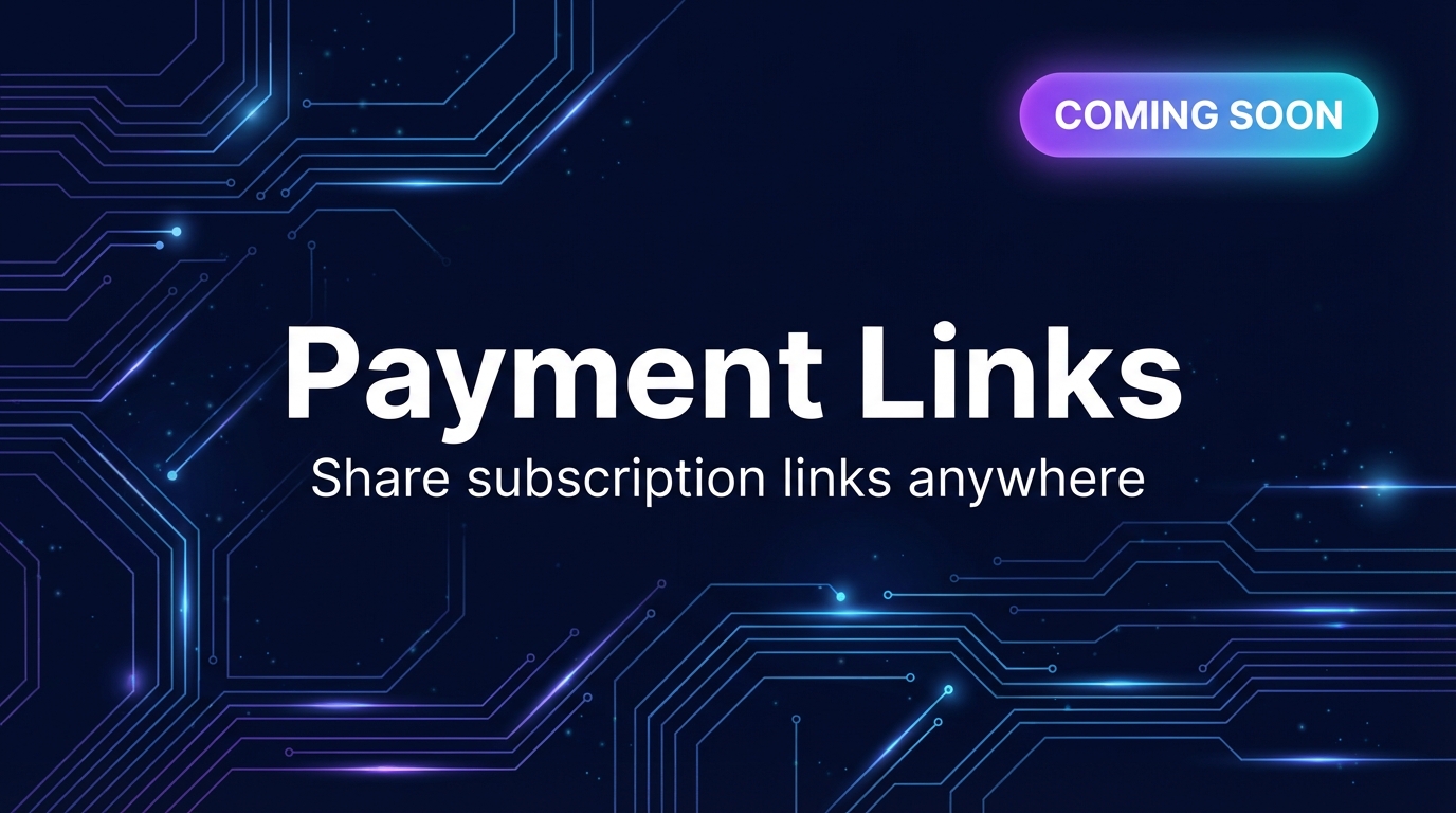 Payment Links Are Coming to PayBot